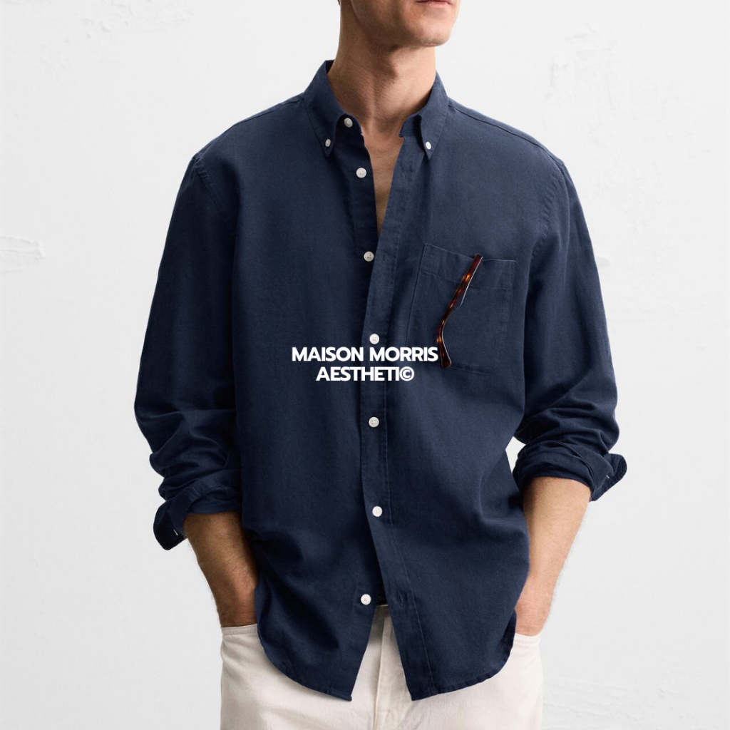 เสื้อ MAISON - เสื้อเชิ้ต Maison Morris พรีเมี่ยม ฟอร์มผ่อนคลาย