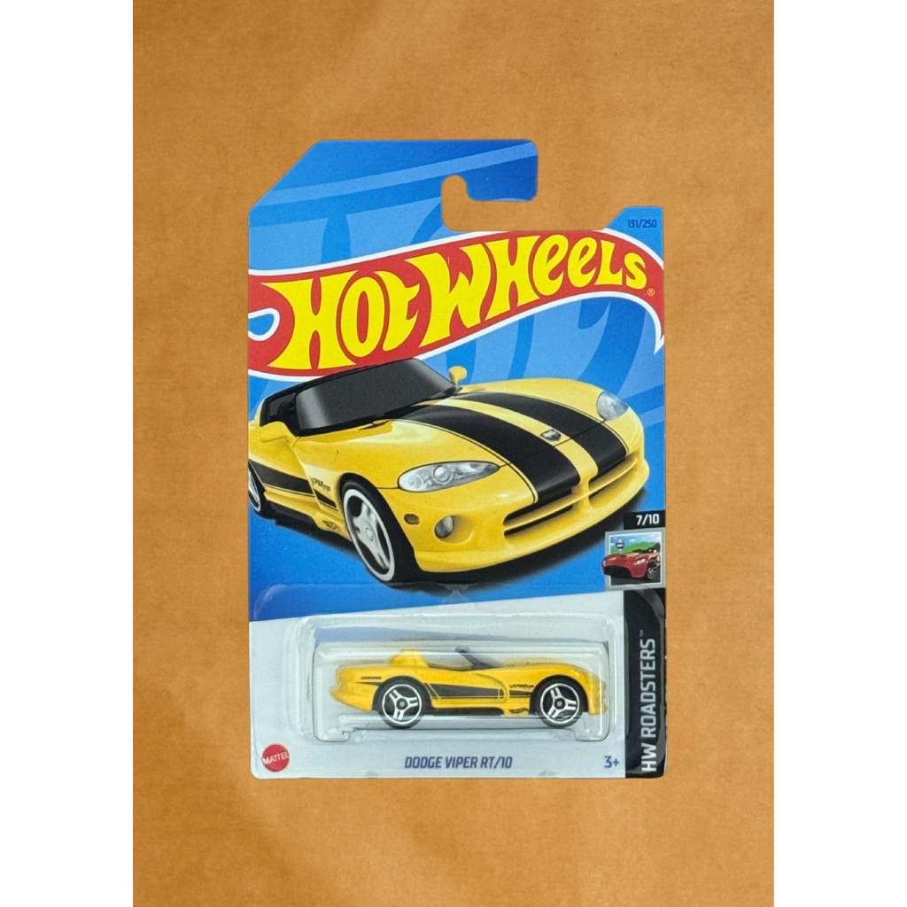 Hot Wheels Dodge Viper RT/10 รถโมเดล