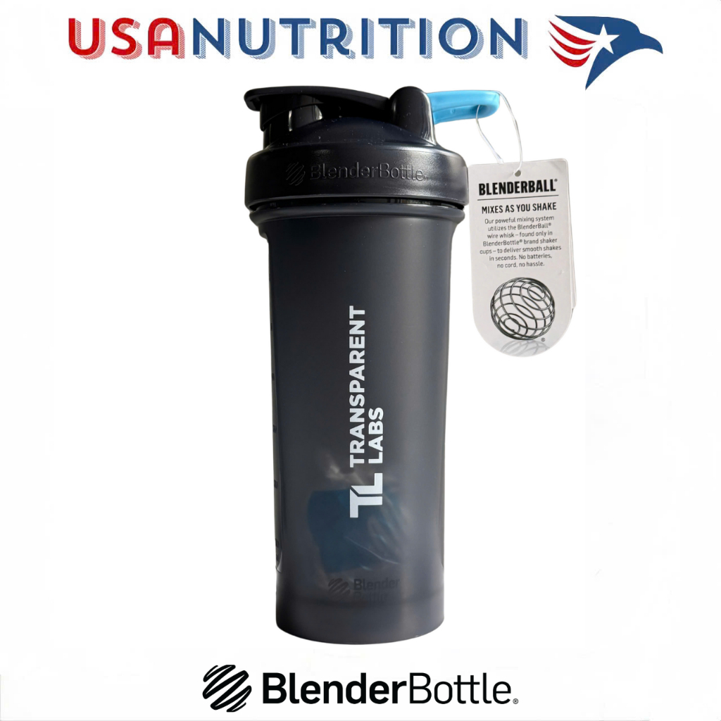 นําเข้า USA Blender Bottle 850ml: Labs โปร่งใส