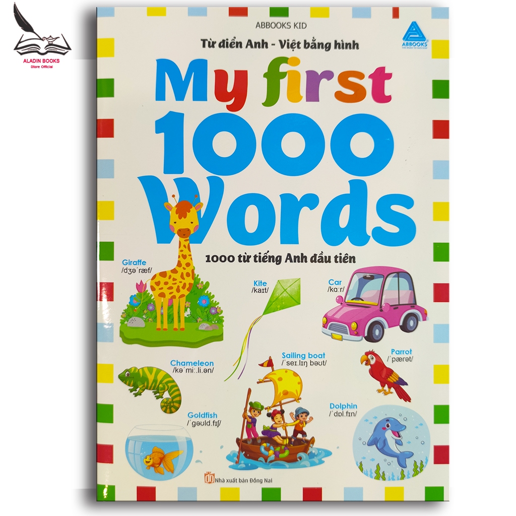 My First 1000 Words English - พจนานุกรมเวียดนาม - คําภาษาอังกฤษ 1000 คําแรก