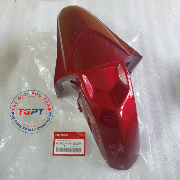 บังโคลนหน้า บังโคลนหน้า AB Thai 110 สีแดง - 61100-KVG-900ZV
