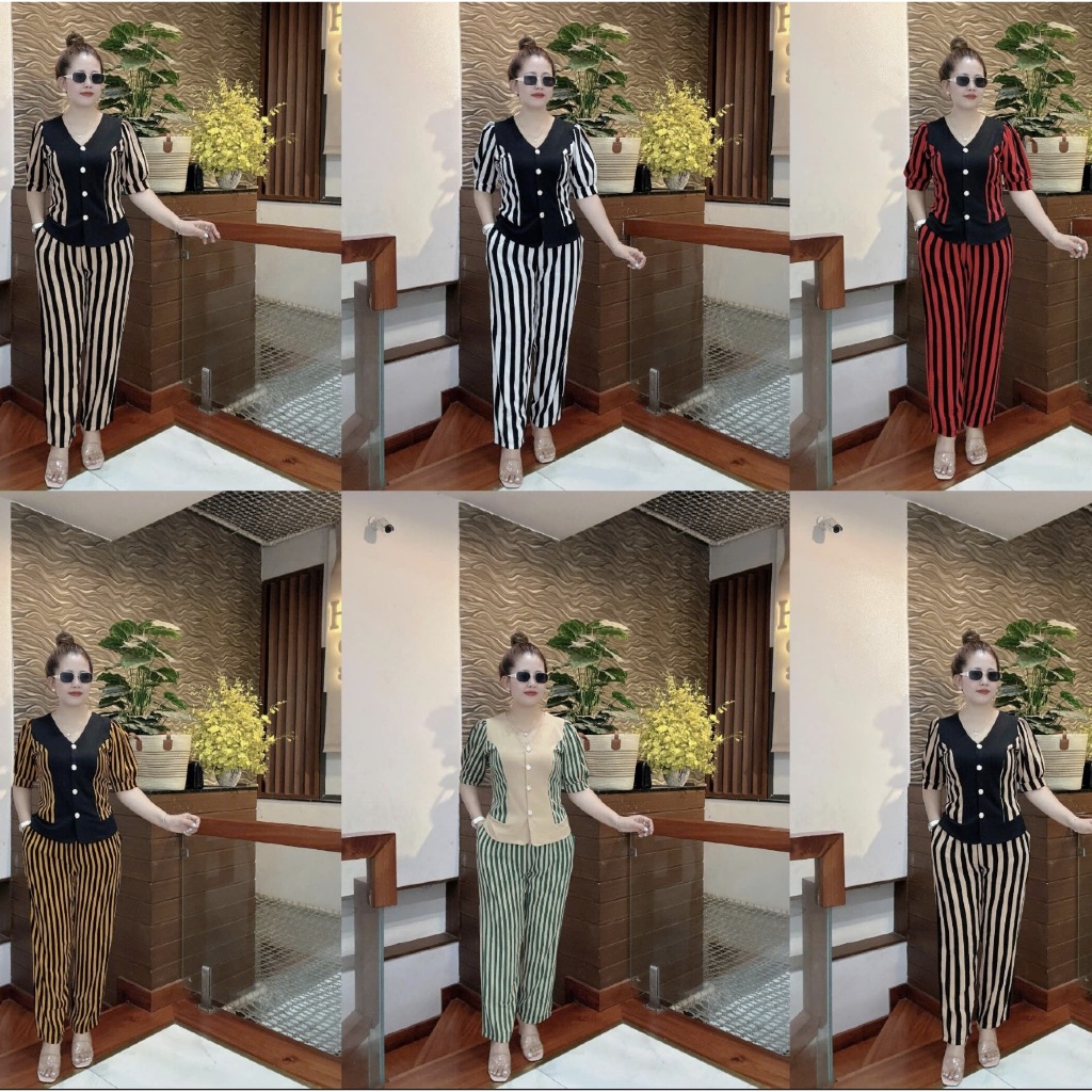 MIDDLE-AGED OUTFITS, OUTFITS FOR MOTHER, GIFT FOR GRANDMOTHER - HD158 พร้อมครีมจั๊ม