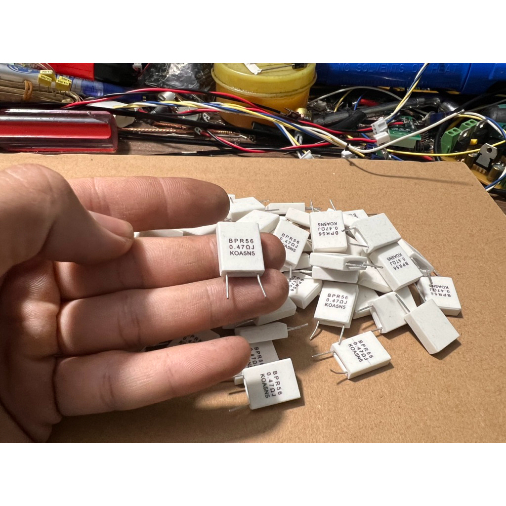 [ HCMC ] 5W 0.47R Ceramic Resistor  KOA ของแท้