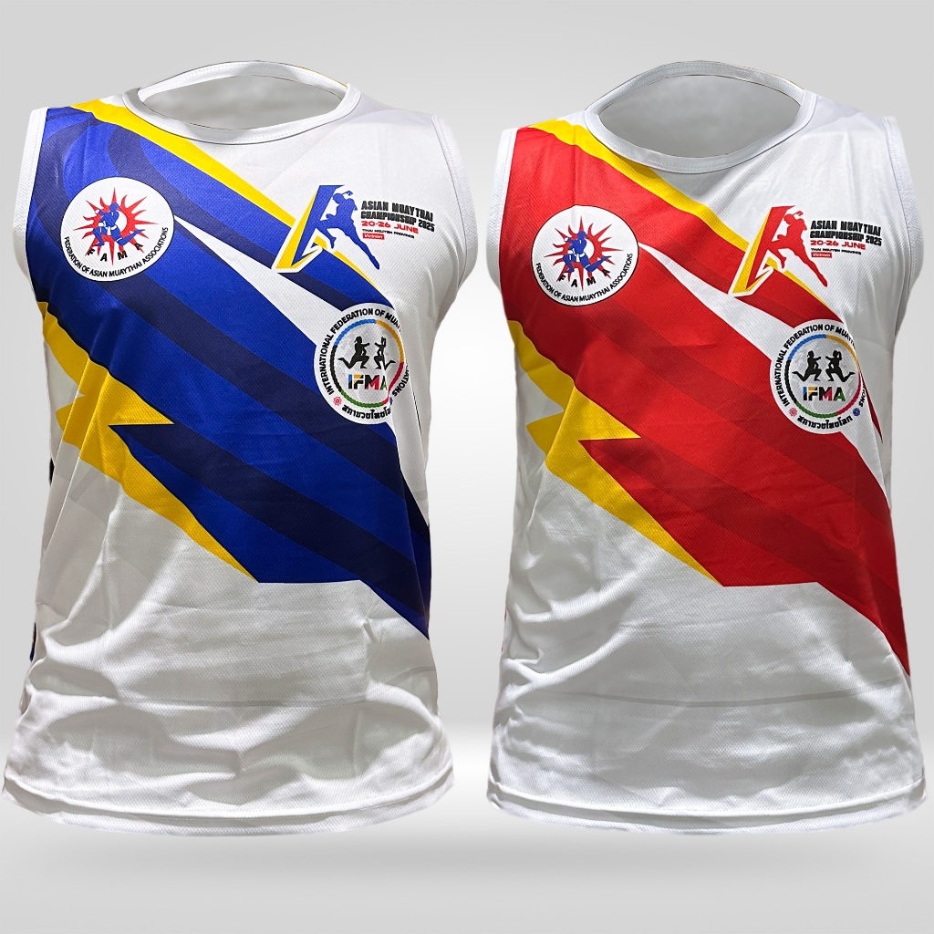 เสื้อยืดมวยไทย IFMA - ASIAN Muay Prize 2025 - ASIAN MUAYTHAI CHAMPIONSHIP 2025
