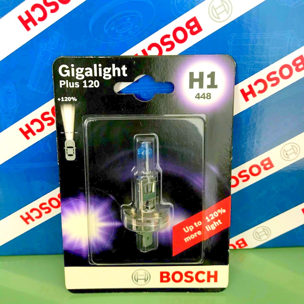 Bosch H1 Brightening Bulb 12V 55W Gigalight Plus 150%