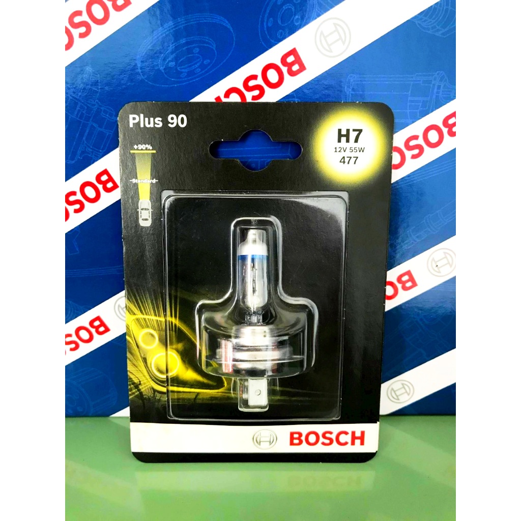 Bosch H7 Brightening Bulb 12V 55W Plus +90%