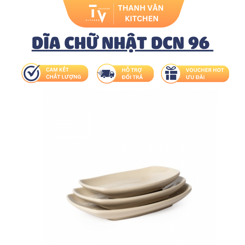 จานสี่เหลี่ยม DCN 96 (TV844)