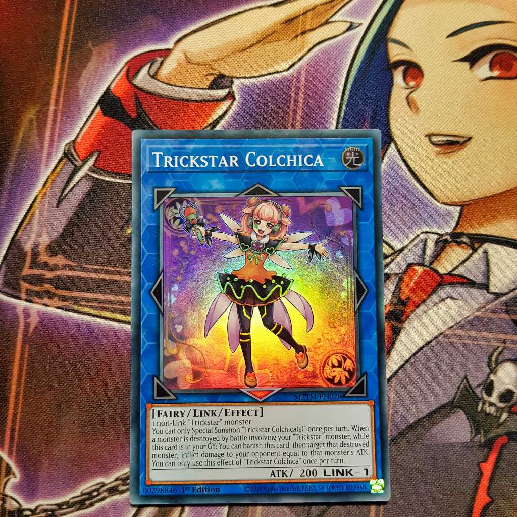 การ์ด Yugioh ของแท้ | Trickstar Colchica | MZTM หายากมาก