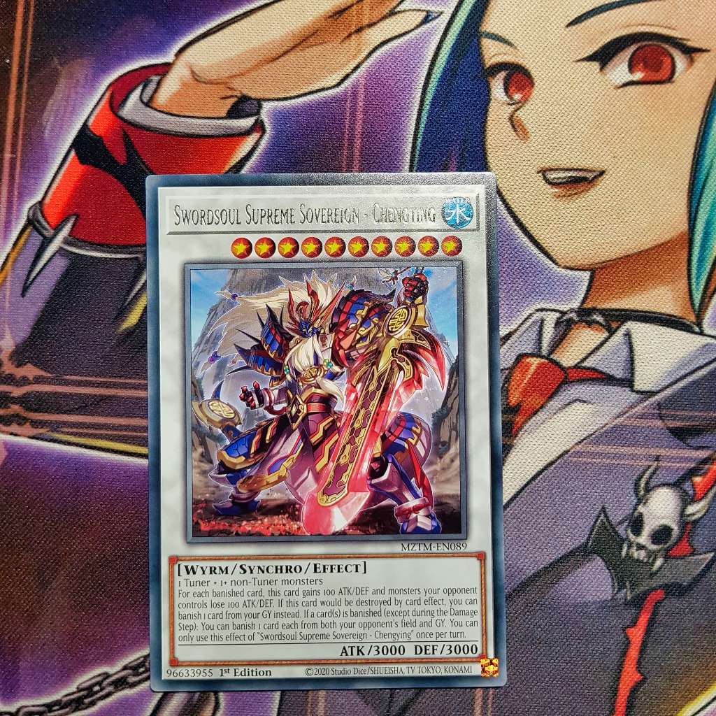 การ์ด Yugioh ของแท้ | Swordsoul Supreme Sovereign - เฉิงหยิง | MZTM หายาก