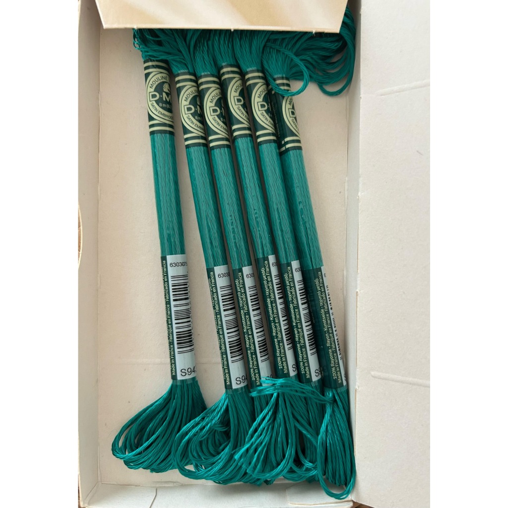 ของแท้ฝรั่งเศส DMC Art.1008F ด้ายปักผ้าไหมซาติน (จาก S739 ถึง S5200)