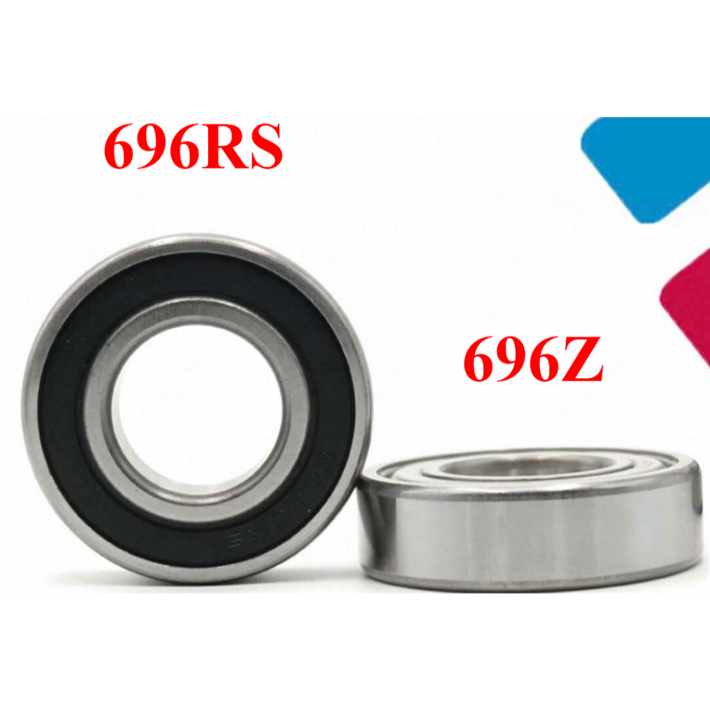 แบริ่ง 696RS\696Z – ขนาด 9x16x5mm ใช้สําหรับอุปกรณ์โรตารี่ความเร็วสูง