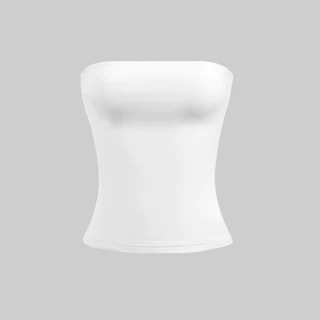 Basic Bodycon Plain Tube Top หลากสีทําจากผ้าฝ้ายบางเย็น M230 - Kenco.clothing_Saigon