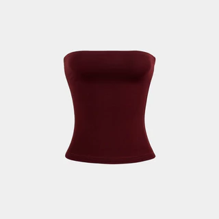 Basic Bodycon Plain Tube Top หลากสีทําจากผ้าฝ้ายบางเย็น M230 - Kenco.clothing_Saigon