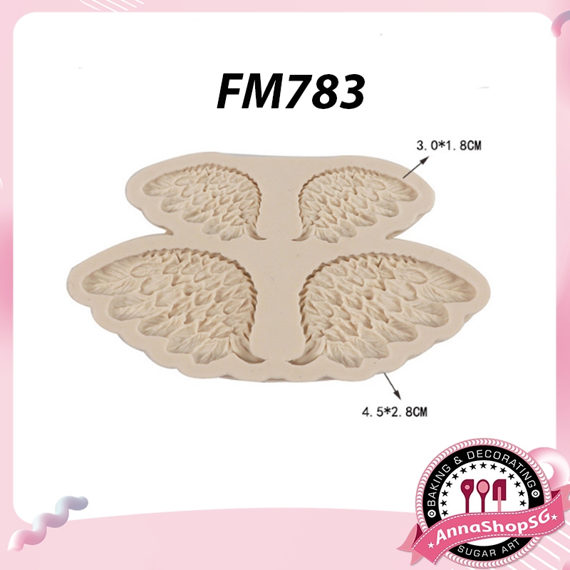 FM783 SILICON MOLD 2 WINGS MODEL 2
