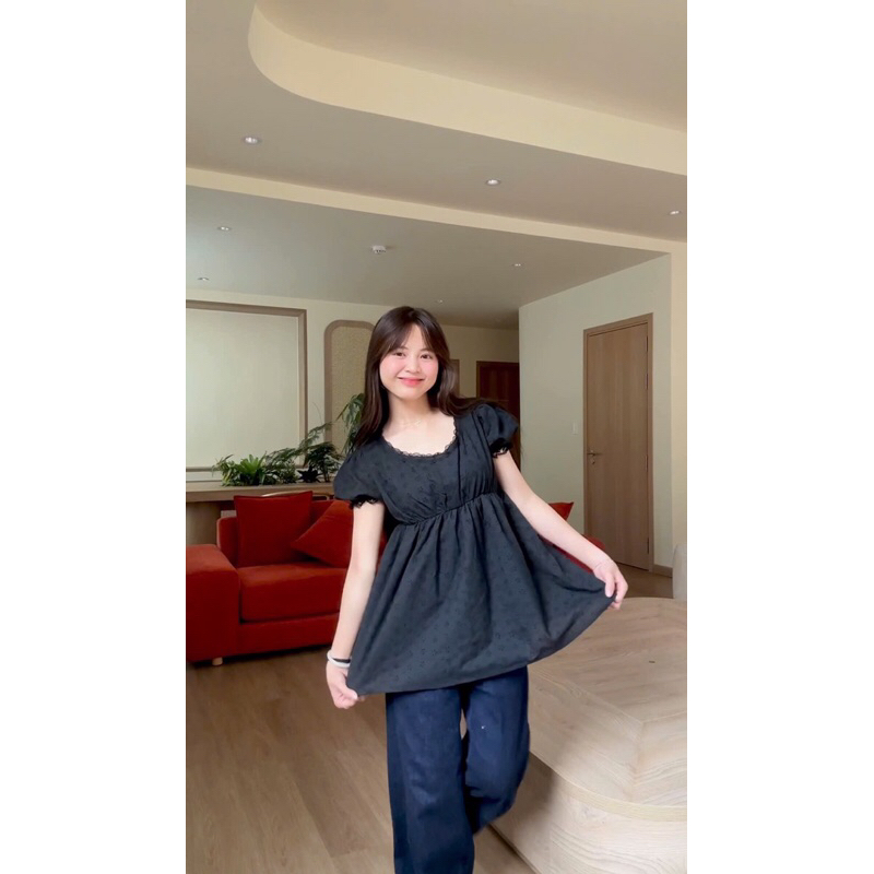 MODEN - เสื้อกล้ามเบบี้ดอลล์แบบยาวสําหรับผู้หญิง - TINA - รูปที่ 2