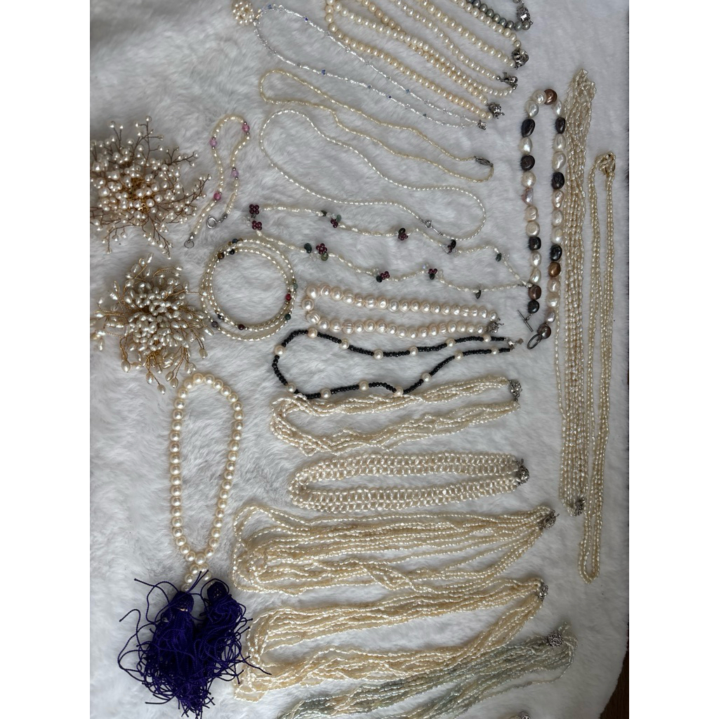 สร้อยคอมุกญี่ปุ่นหลายลาย (P5)