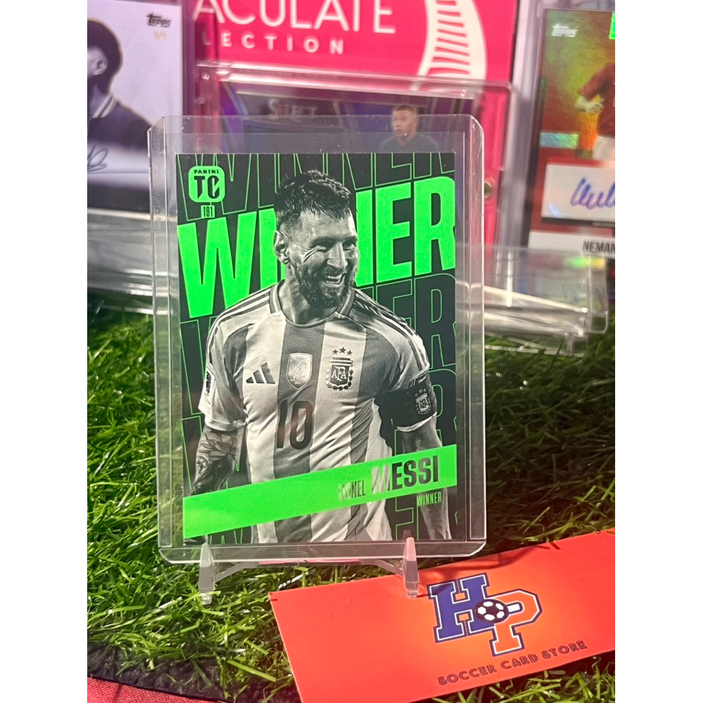 Lionel Messi Winner Panini Top Class 2024/25 191 การ์ดฟุตบอล