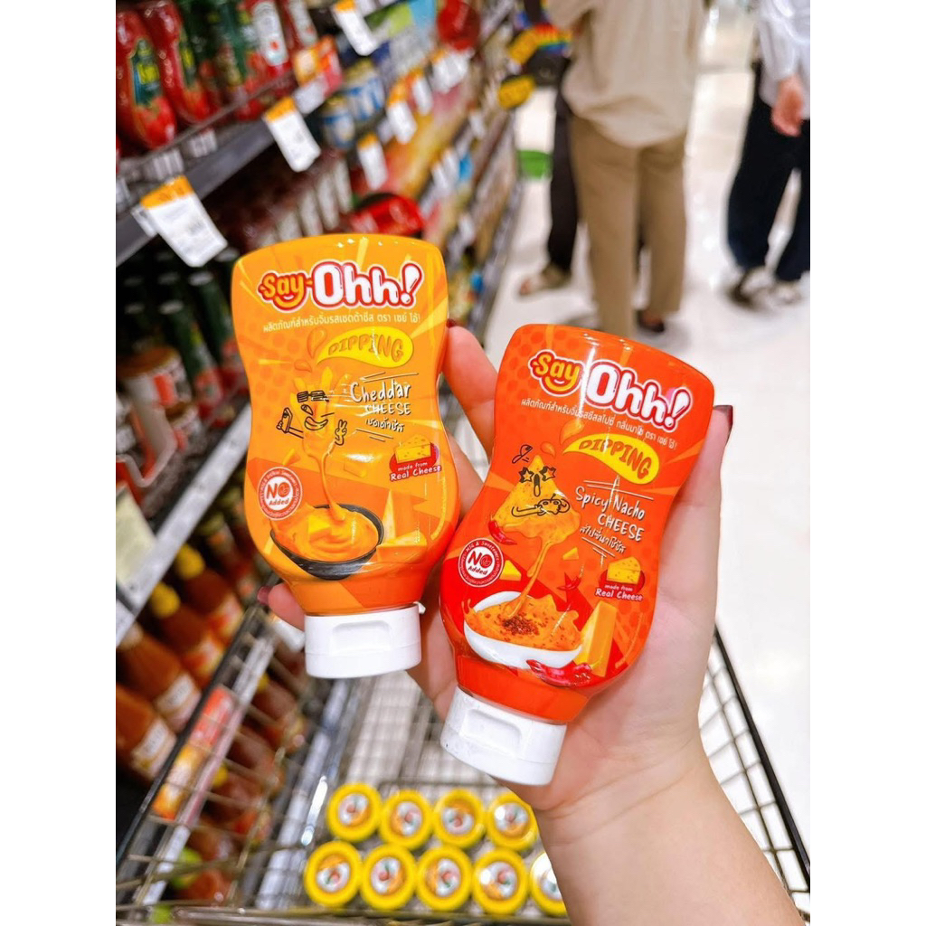 [มีจําหน่าย] น้ําจิ้มชีส Say Ohh