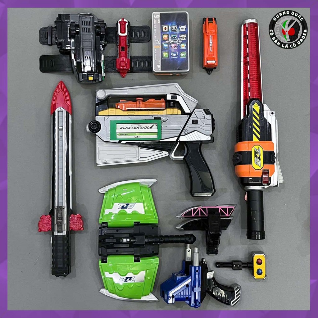 ของเล่นของแท้รุ่น DX ToQ Changer & Aplli Changer - Ressha Sentai ToQger