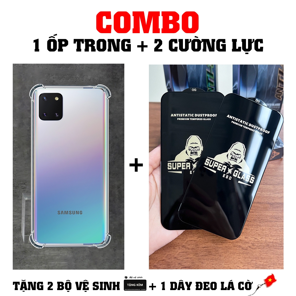 เคส Samsung Note 10 Lite / S10 Lite กันกระแทก โปร่งใส การป้องกันที่ครอบคลุม