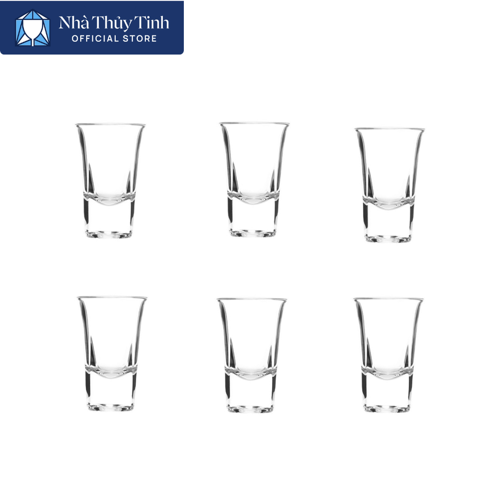 COMBO 6 SHOT GLASS WINE CODE EY3002 CAPACITY 34ML