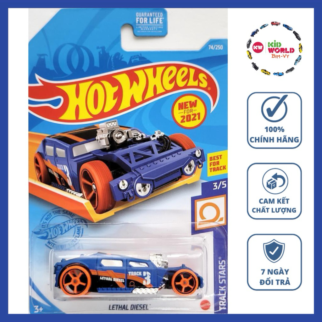 Hot Wheels basic Lethal Diesel GTB80 รถโมเดล