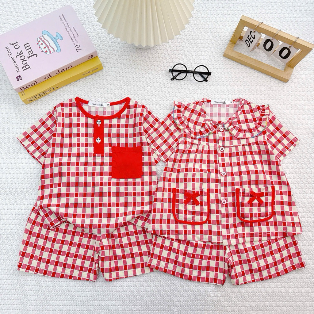 เลขที่01 ชุดกระเป๋าเอกสารผ้าลินินสําหรับเด็กชายและเด็กหญิงทําจากผ้าลินินผิวสองชั้นเย็นและซึมซับ