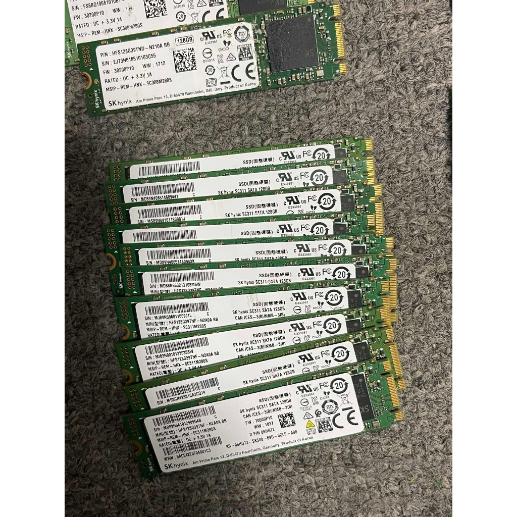 SSD Sk hynix SC311 M2 Sata 128GB Good Health ของแท้ 100% 12 เดือน