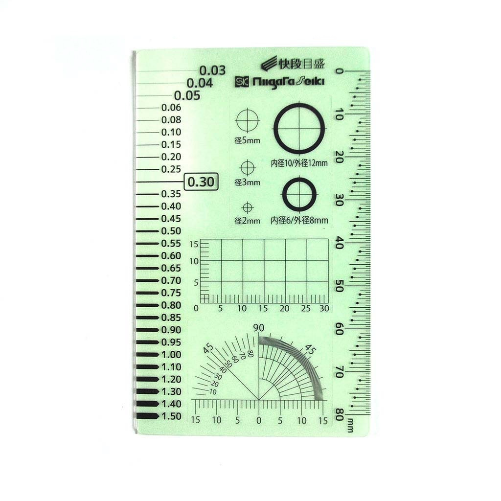 เกจวัดรอยแตก Niigata Seiki ของญี่ปุ่น