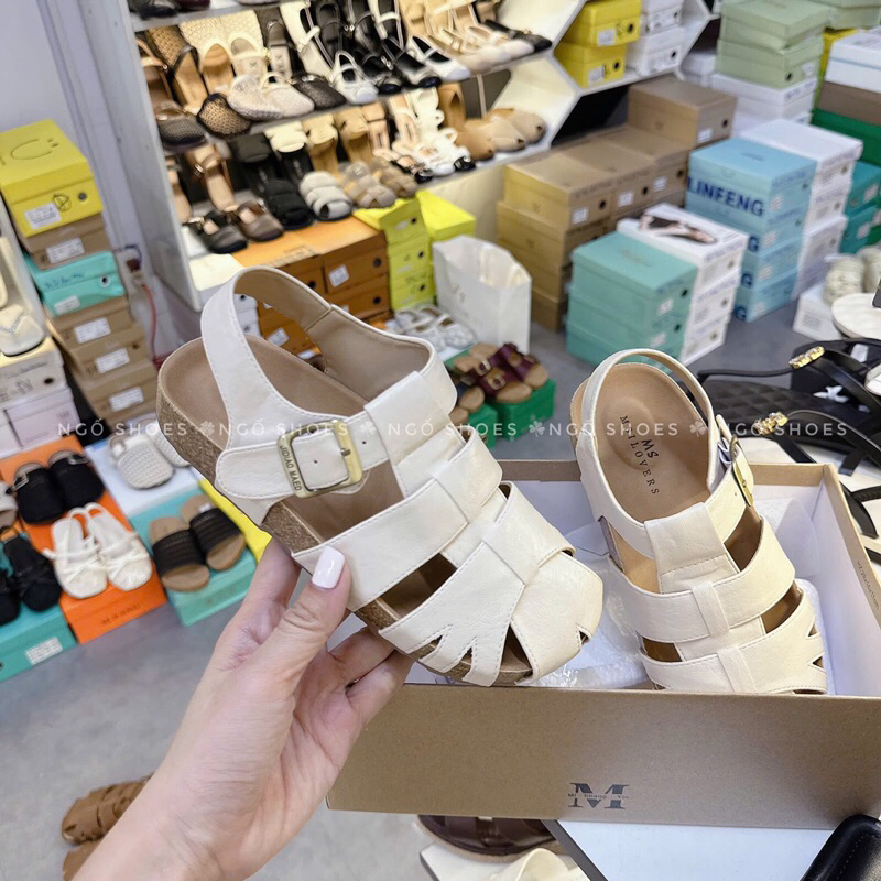 รองเท้าแตะแกลบข้าว qc fullbox ของแท้