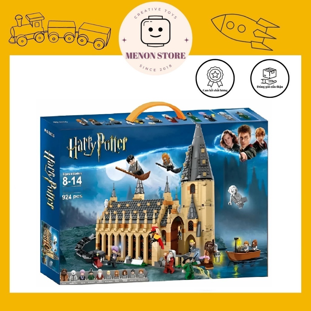 ของเล่นประกอบ Harry Potter 66009 6035 75954 19032 ปราสาทฮอกวอตส์ - ปริศนาอัจฉริยะ