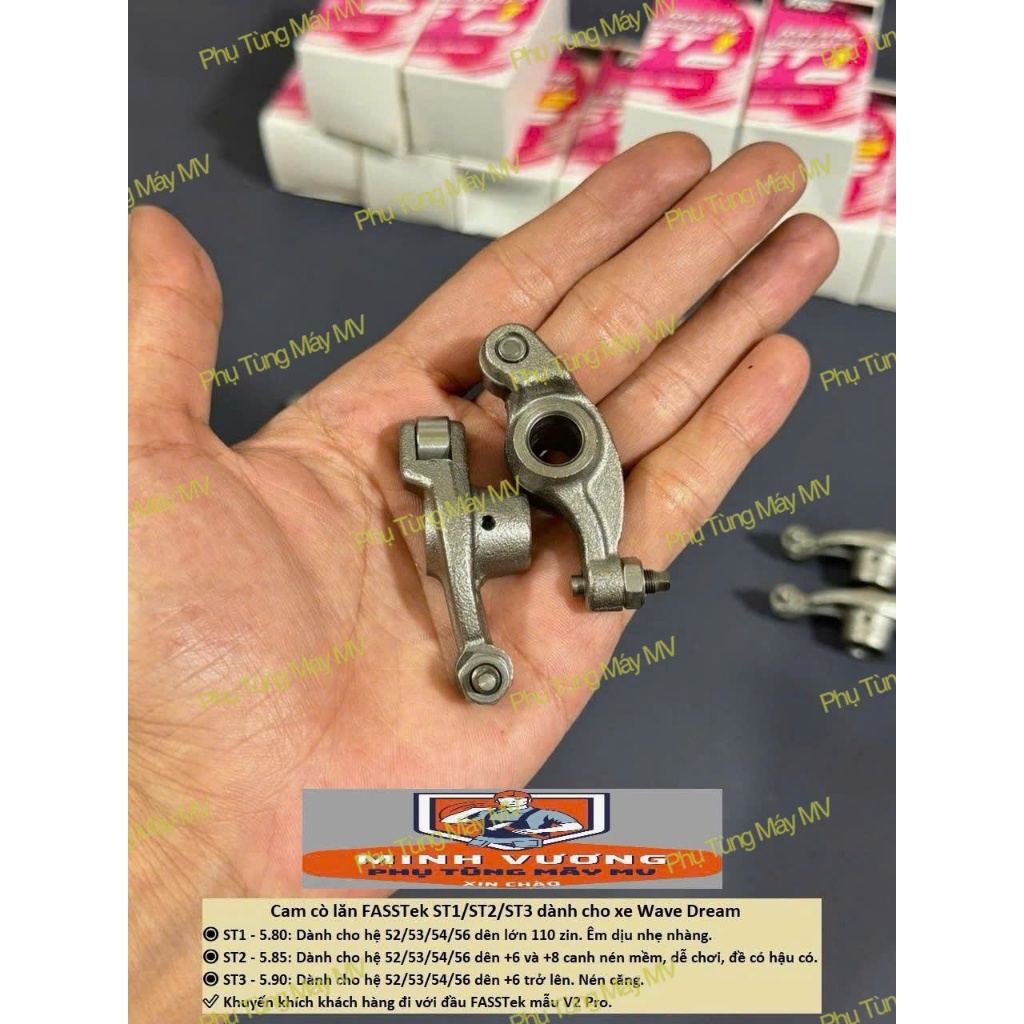 FASSTek ST1/ST2/ST3 โยกลูกกลิ้ง Cam สําหรับ Wave Dream - รูปที่ 3