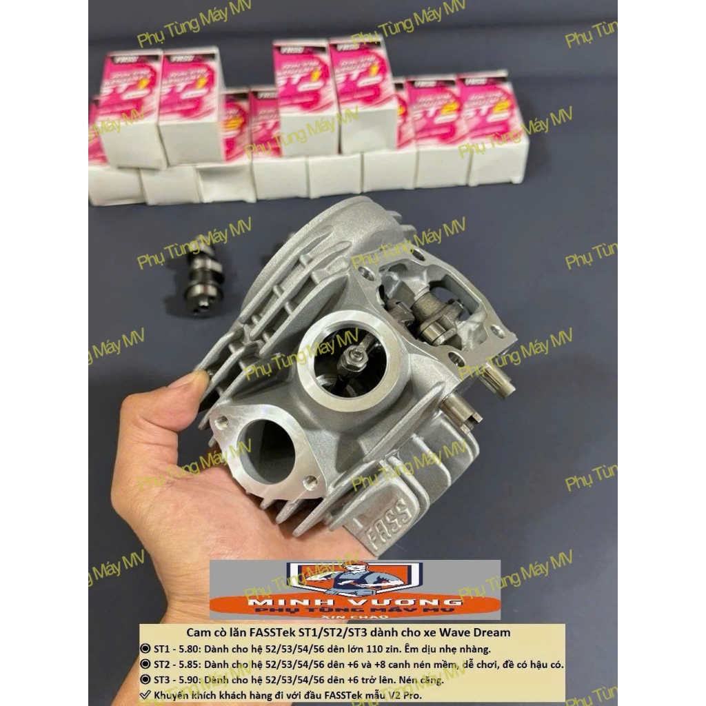 FASSTek ST1/ST2/ST3 โยกลูกกลิ้ง Cam สําหรับ Wave Dream - รูปที่ 6