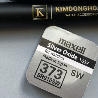 กล่องแบตเตอรี่นาฬิกา Maxell 373 SR916SW SR916 916 1.85V 1 ชิ้น