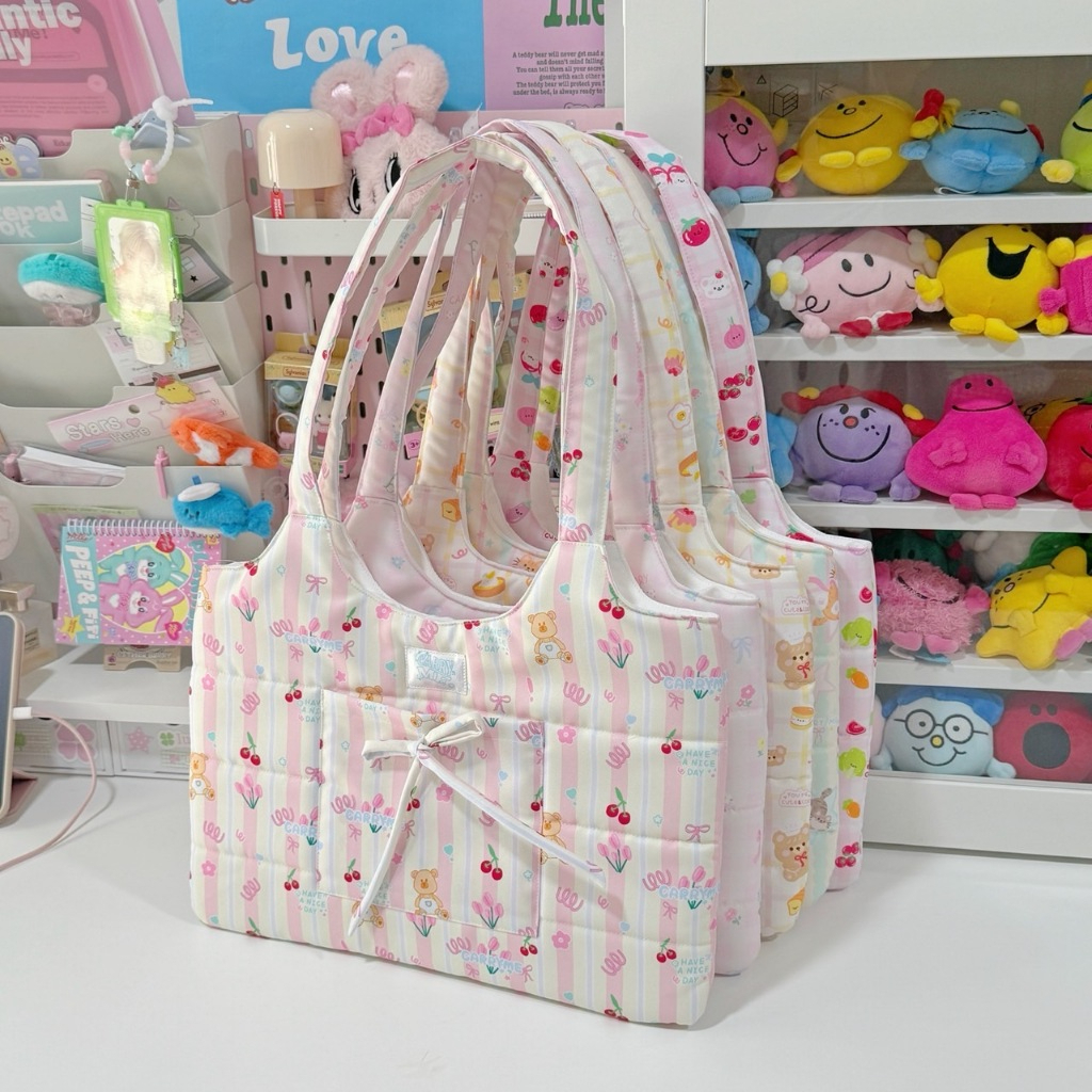 Carryme Yummy กระเป๋าสะพายผ้าแคนวาสแบบนุ่มเหมาะกับ Ipad ขนาด 13 นิ้วสําหรับโรงเรียนและหนังสือทํางาน