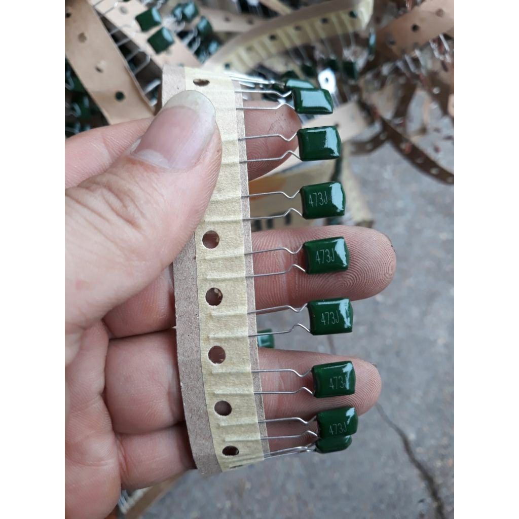 ตัวเก็บประจุใหม่ 473j combo 200c