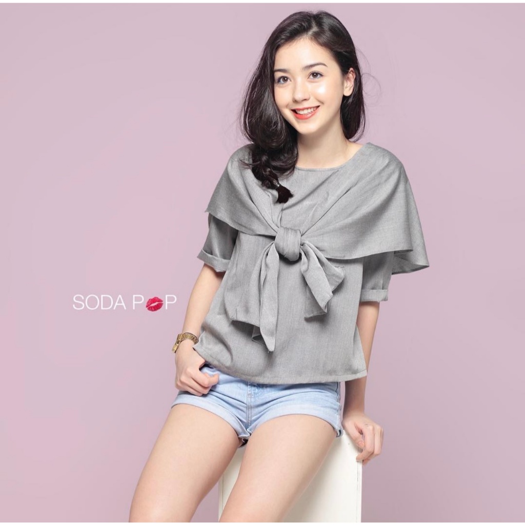 เสื้อกะลาสี SODAPOP freesize (ใหม่ 99% - ใส่ 2 ครั้ง)