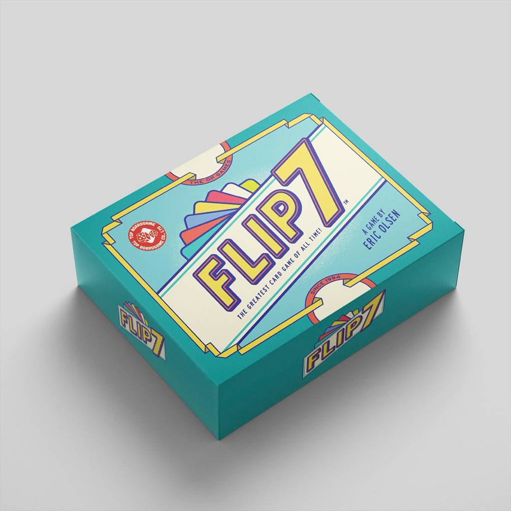 FLIP 7 Fun A Card Game Family and Friends Must Creas Memorable Game เกมกระดานใหม่ HOT