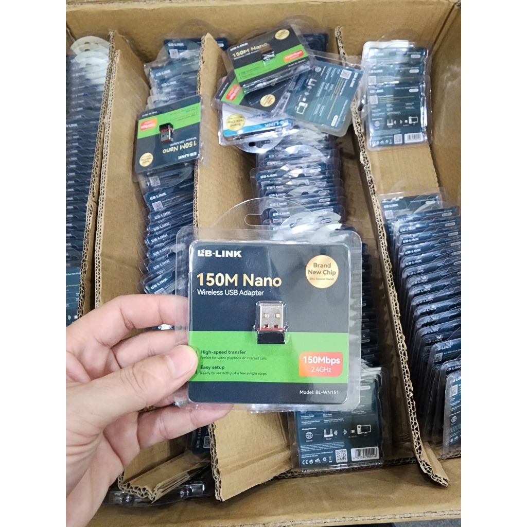 ตัวรับสัญญาณ USB wifi LB-Link WN151 - ตัวรับสัญญาณ Wifi สําหรับ PC และแล็ปท็อป