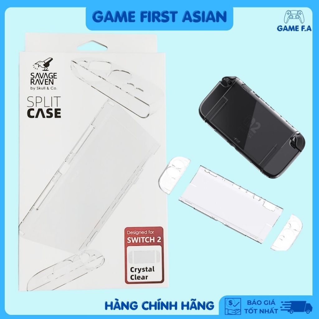 เคสป้องกันร่างกาย Savage Raven Nintendo Switch 2 ของแท้ (Skull & Co)