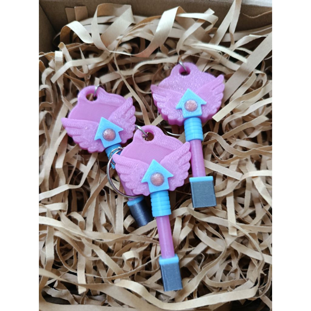 พวงกุญแจ Squid Game 3 in 3D (fanmade - unofficial)