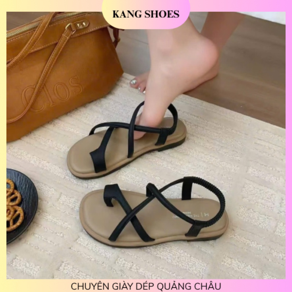 Kang Shoes QC Soft Leather Flip-Flop รองเท้าแตะผู้หญิง