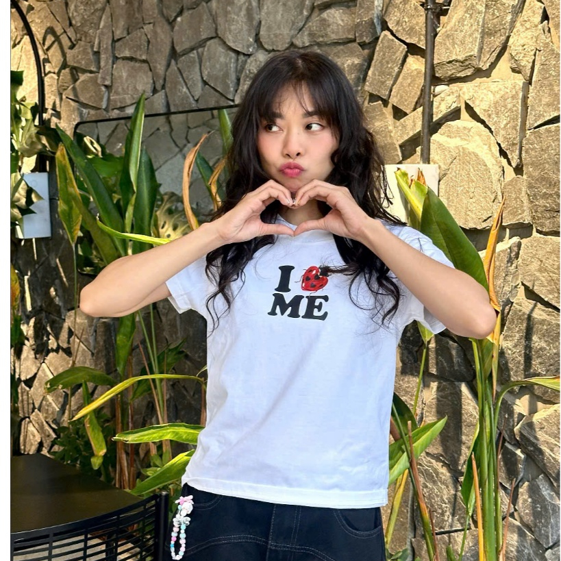 Tdencias Babytee cotton I love Me เสื้อยืดผู้หญิง TSP0067