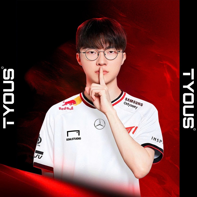 T1 MSI 2025 เสื้อยืดใหม่ (ลูกค้า Upon Requet)