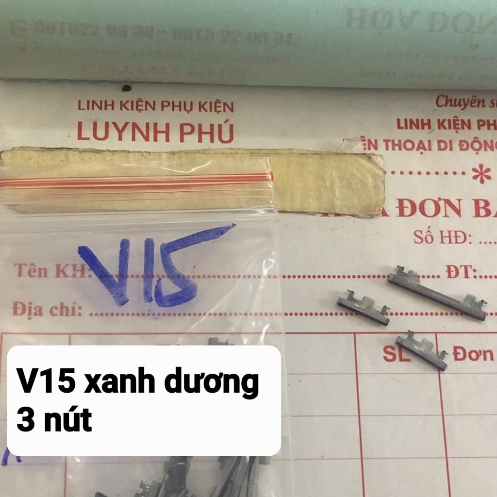 ปุ่มพลาสติกพลังระดับเสียง Vivo V15 (ชุด 3 ปุ่ม)