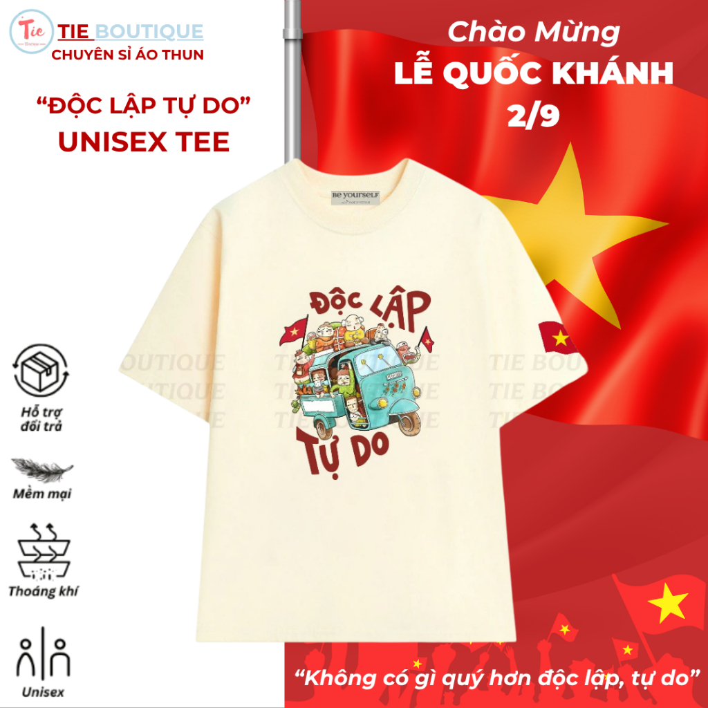 เสื้อยืด INDEPENDENT FREEDOM THREE TRUCK เสื้อยืด Unisex ทุกขนาด Basic Vietnam