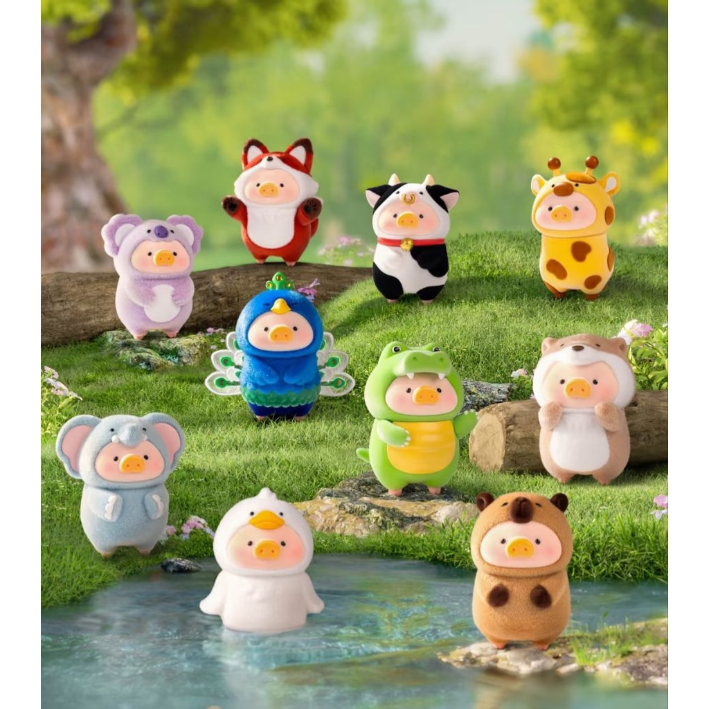 [Blindbox - Ready - Express] LuLu The Piggy Character Model - Animal Party Blind Box Dong Dong House