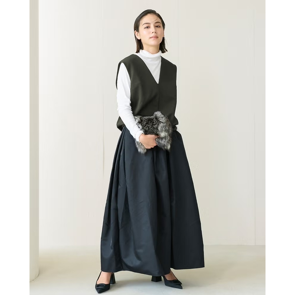 Gile Crop Vest Doclasse สําหรับผู้หญิง คอปกสั้น.