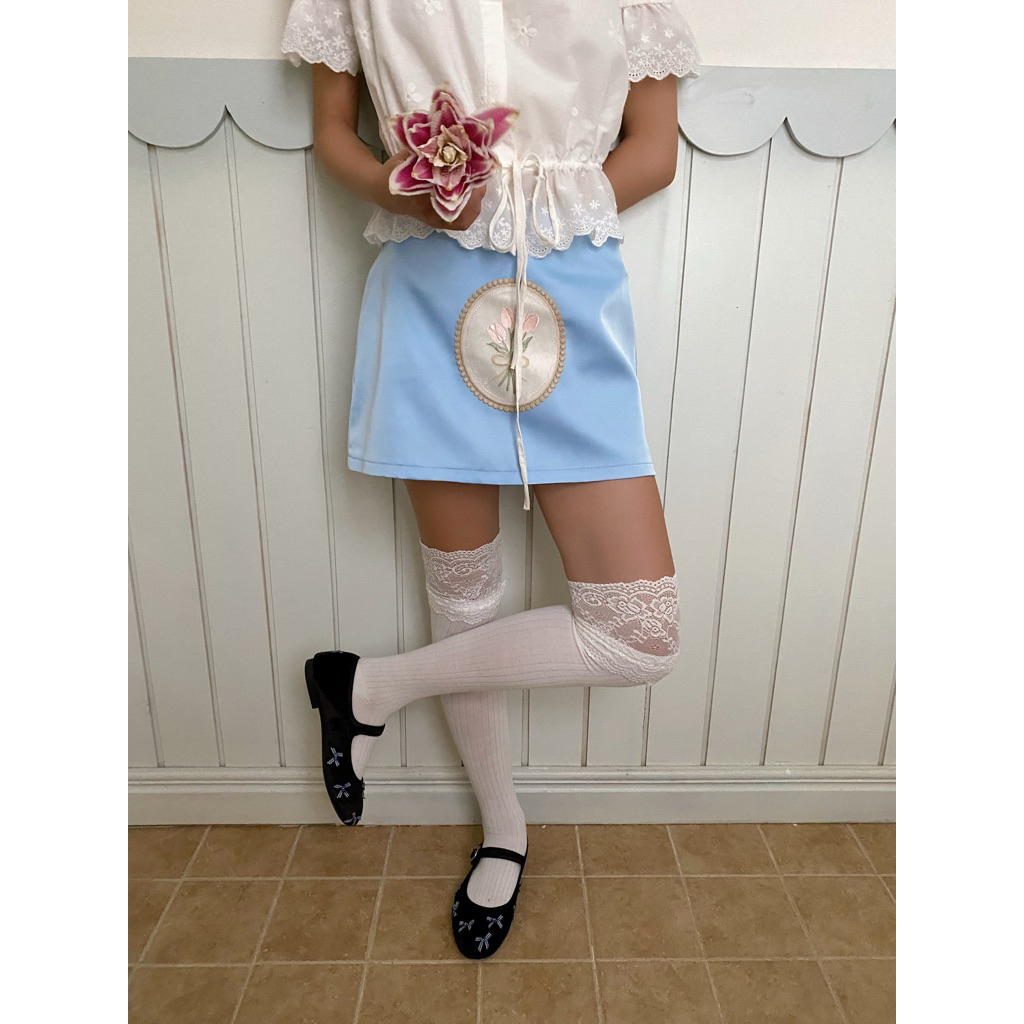 กระโปรง Babyblue Tuplip-Little Things