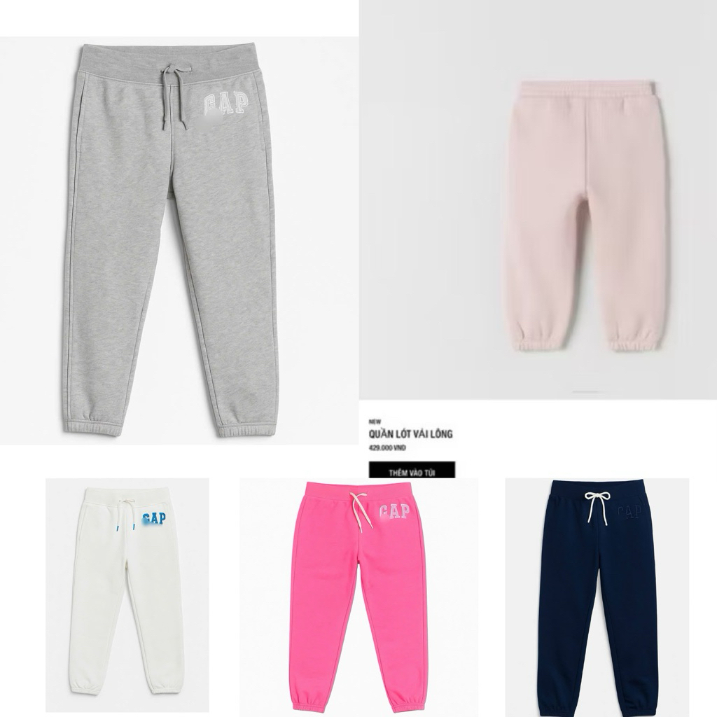 9m-12y Zr Gap Old Nv กางเกงวอร์มส่งออกสําหรับเด็กหญิงและเด็กชาย X09-067 L042